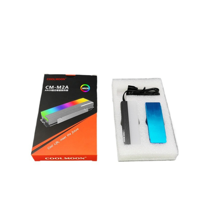Aluminium Extrusion - 5V ARGB M.2 2280 SSD Pełny