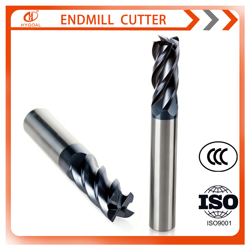 Carbide End Mill - Frez węglikowy HYGOAL, 4-ziarnowy, o bardzo