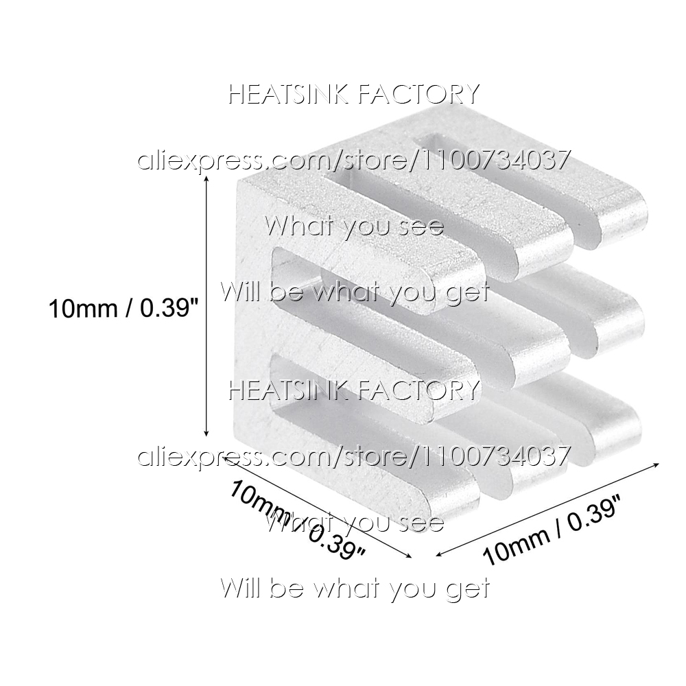 10x10x10mm Radiator aluminiowy – Aluminium Extrusion recenzja i cena