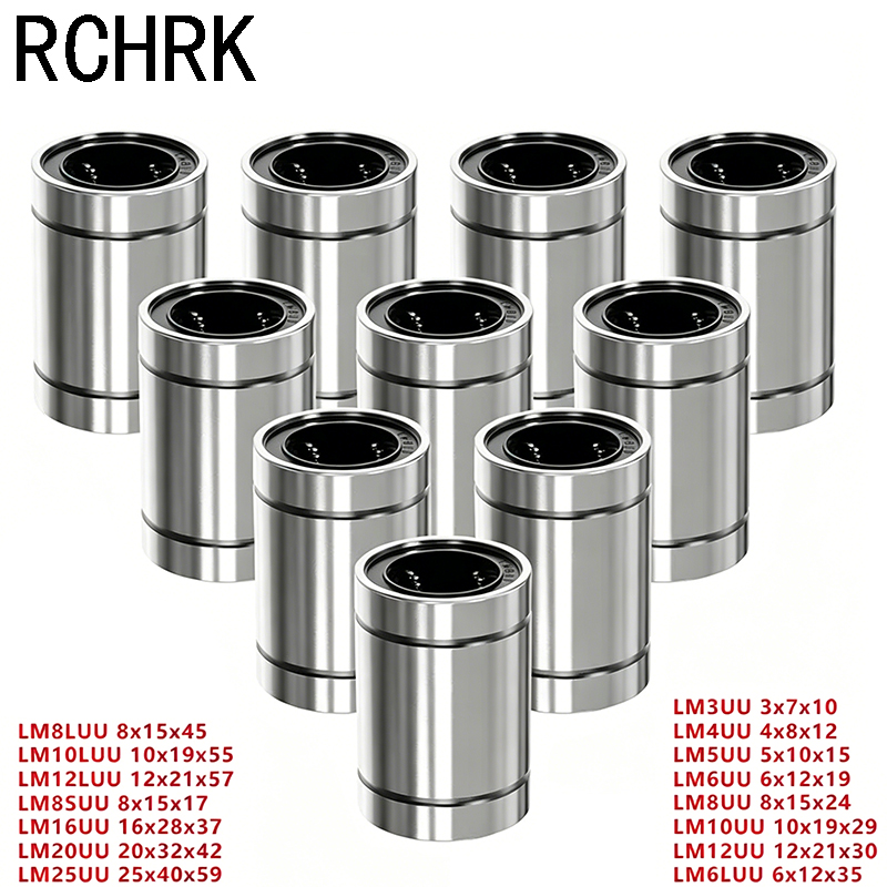 4/10 SZT. Łożyska liniowe LM8U – Lm8Uu Bearing recenzja i cena