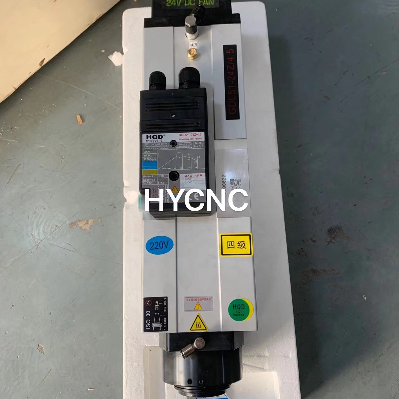 Wrzeciono ATC 4,5 kW ISO30 Sil – Spindle Motor recenzja i cena