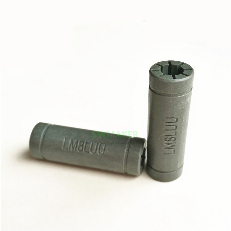 1 szt. Stały polimer LM8LUU ło – Lm8Uu Bearing recenzja i cena