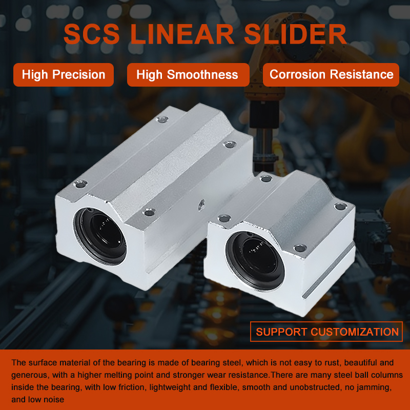 1szt SC8LUU SCS8LUU 8mm Długi  – Lm8Uu Bearing recenzja i cena