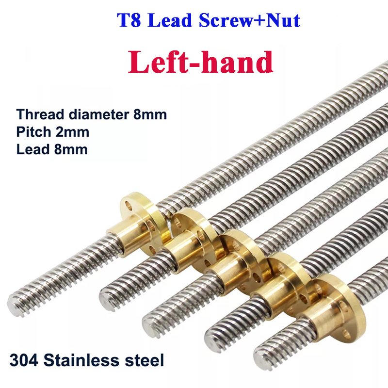 Śruba pociągowa T8 Lewy gwint  – Lead Screw 8Mm recenzja i cena
