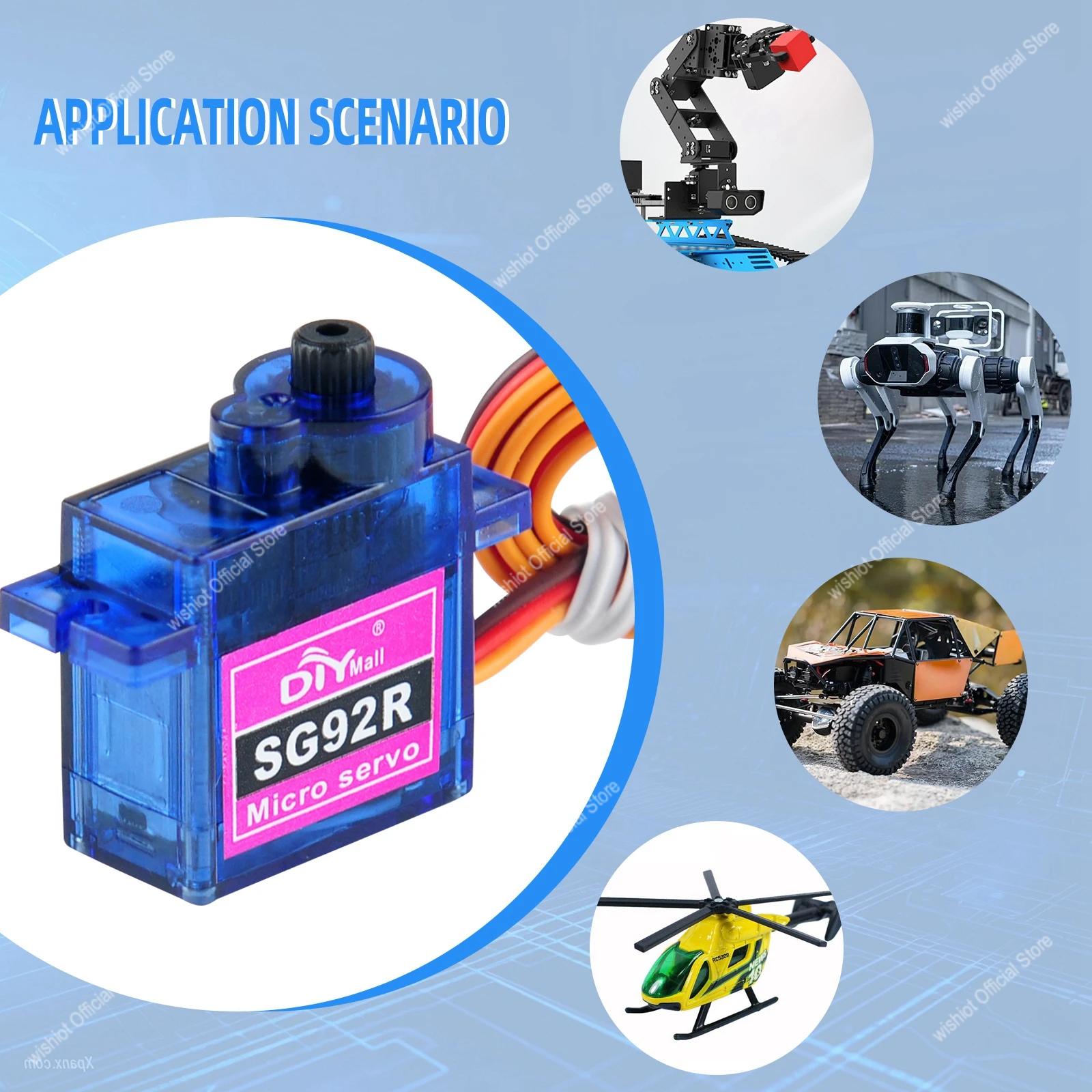 SG92R mikro serwomotor 4.8-6V  – Servo 9G recenzja i cena