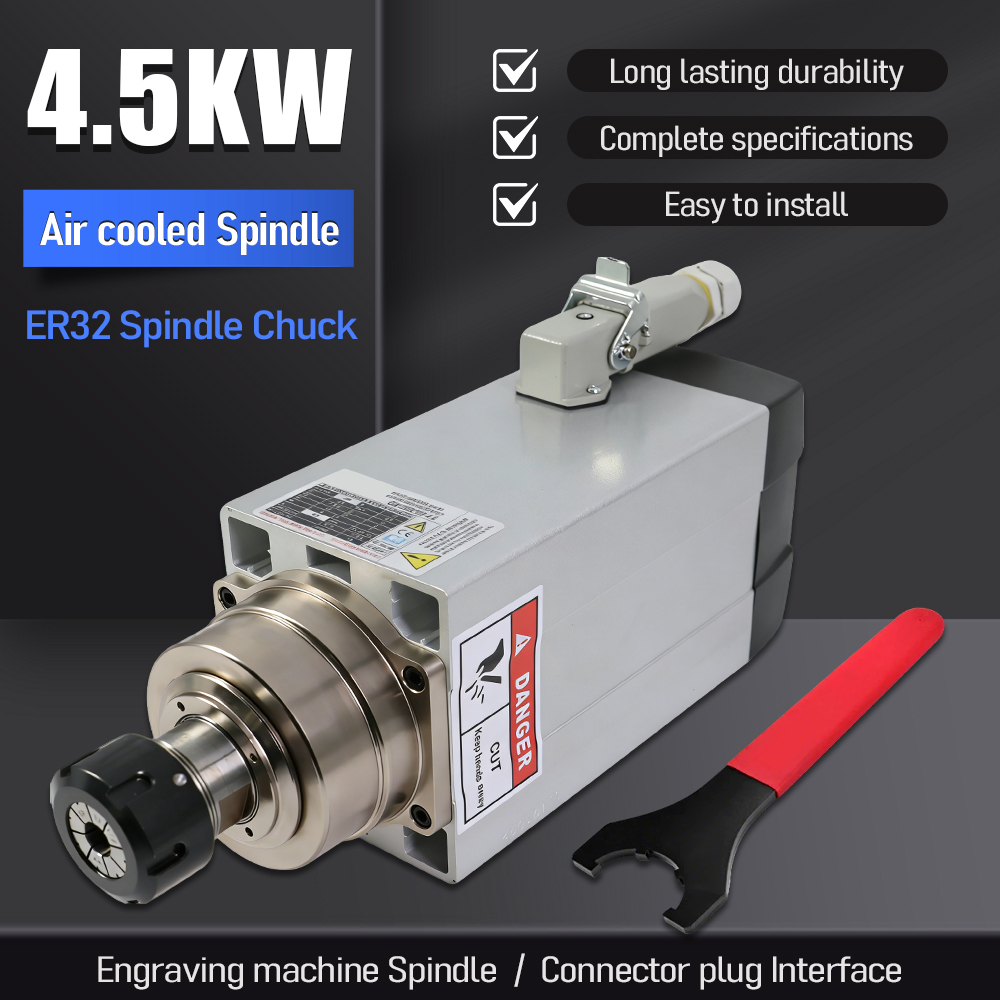Silnik wrzecionowy HTNC 4500W2 – Water Cooled Spindle recenzja i cena