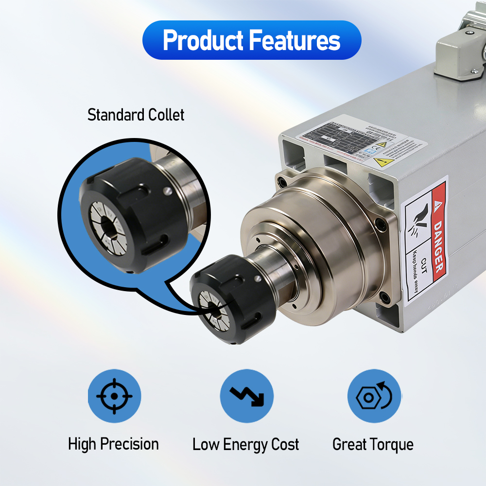 Silnik wrzecionowy HTNC 4500W2 – Water Cooled Spindle recenzja i cena