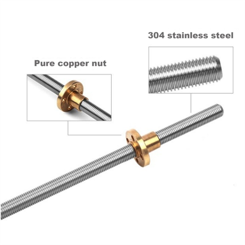 2 SZT. Śruba gwintowana T8 Tr8 – Lead Screw 8Mm recenzja i cena