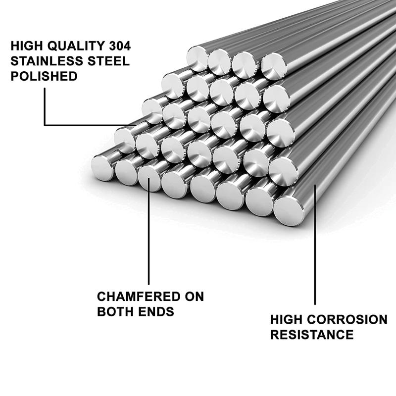 1/5Pc Stainles Steel Solid Rou – Linear Rod 8Mm recenzja i cena